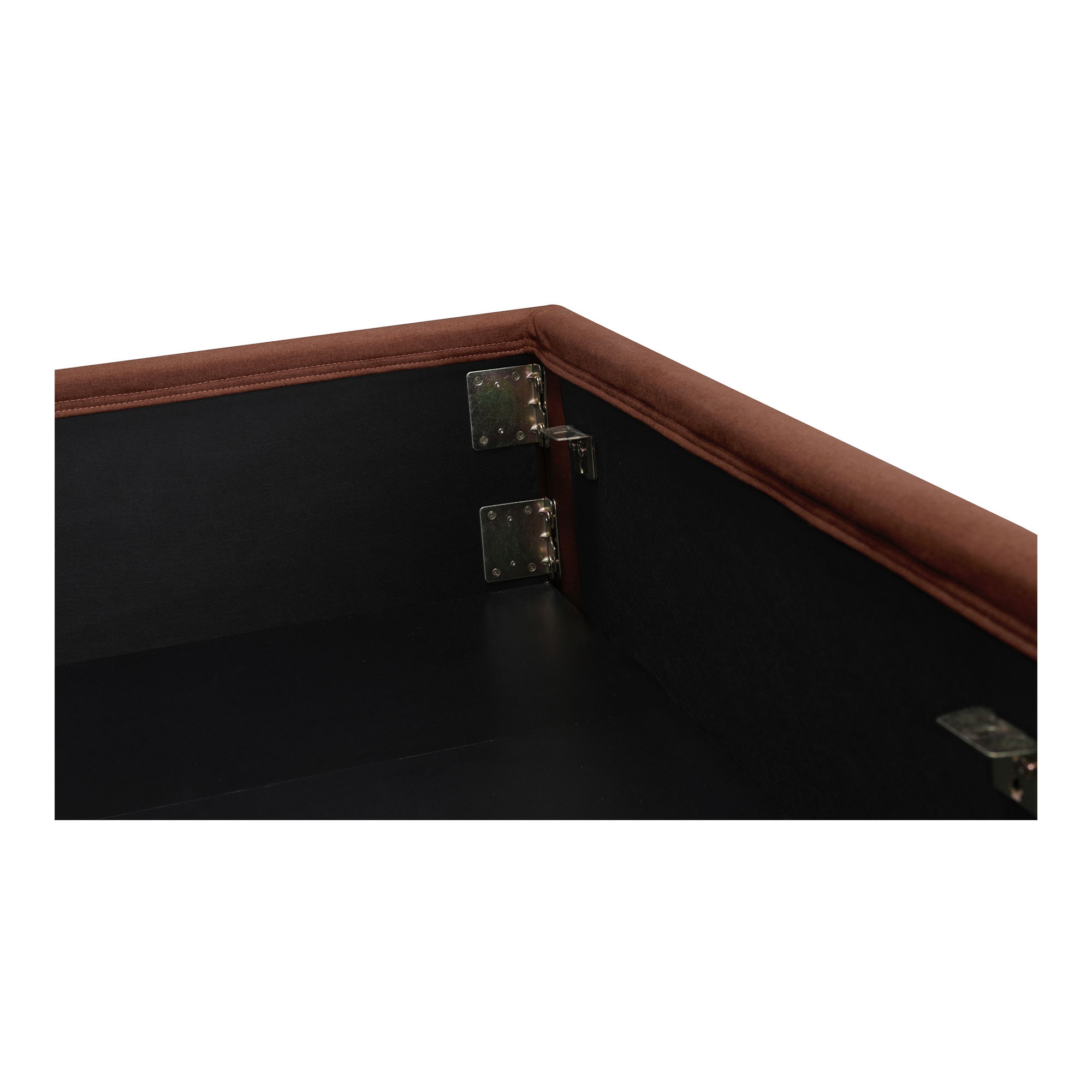 Joan Queen Storage Bed Rust large image 