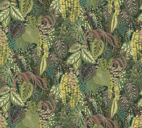 Greenery Jade Wall Mural