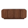 Downey Sideboard Brown, Sideboards & Buffet by Dovetail, 78.5" width x 30.11" height x 17.5" depth thumbnail 2