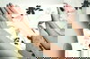 Linden Flower Black Peel & Stick Wallpaper thumbnail 6