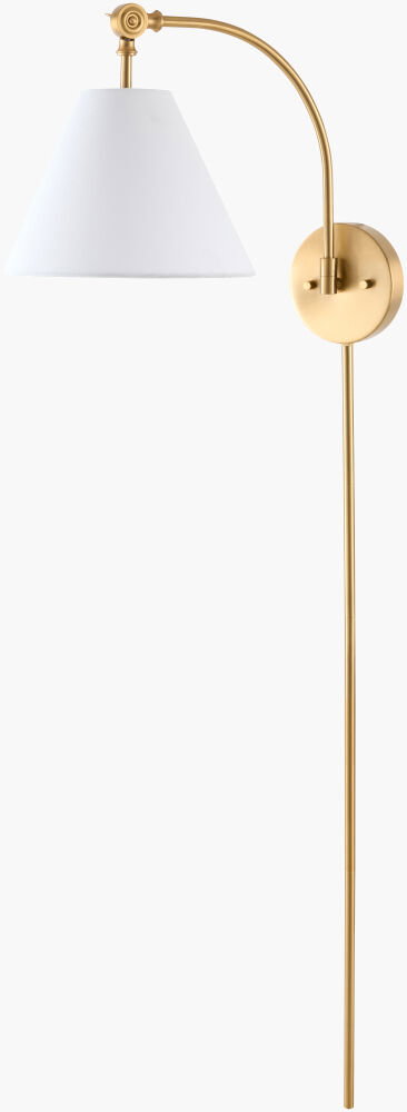 The Andy Wall Sconce, by Surya, 16" length x 10" width x 14" height