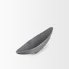 Piero Small Concrete Finished Metal Decorative Bowl, by Mercana, 31.5" length x 5" width x 4" height thumbnail 5