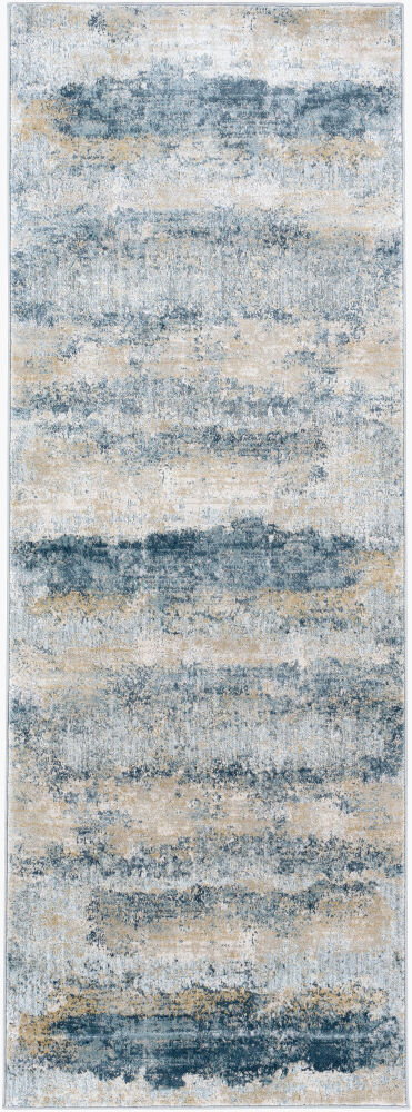 Brunswick Machine Woven Rug, by Surya, 7'2.61" length x 2'7.5" width