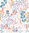 Unicorn Paradise Pink Peel & Stick Wallpaper, by York Wall, 18'10.8" length x 1'6" width x 0.02" depth thumbnail