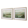 Warm Valley Framed Prints Set/2, Art by Uttermost, 36.5" width x 28.6" height x 1.62" depth thumbnail 5