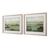 Warm Valley Framed Prints Set/2, Painting by Uttermost, 36.5" width x 28.6" height x 1.62" depth thumbnail 5