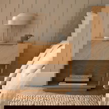 Online Designer Bedroom Nera 1-Drawer Nightstand - Oak