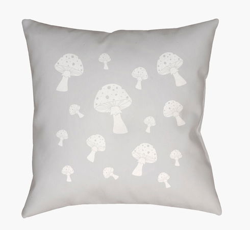 Mushrooms Accent Pillow