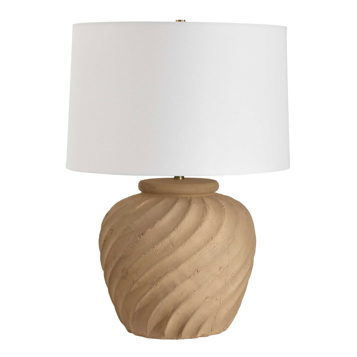 Farai Terracotta Table Lamp, by Uttermost, 17" width x 23" height x 17" depth View 4