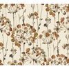 Flourish Cream & Gold Metallic Wallpaper, by York Wall, 27' length x 2'3" width x 0.02" depth thumbnail 1