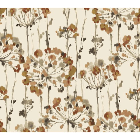Flourish Cream & Gold Metallic Wallpaper