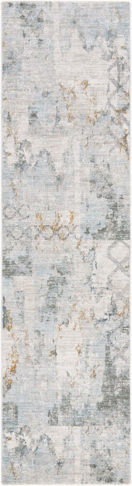 Dresden Machine Woven Rug, by Surya, 10'0.08" length x 2'7.5" width