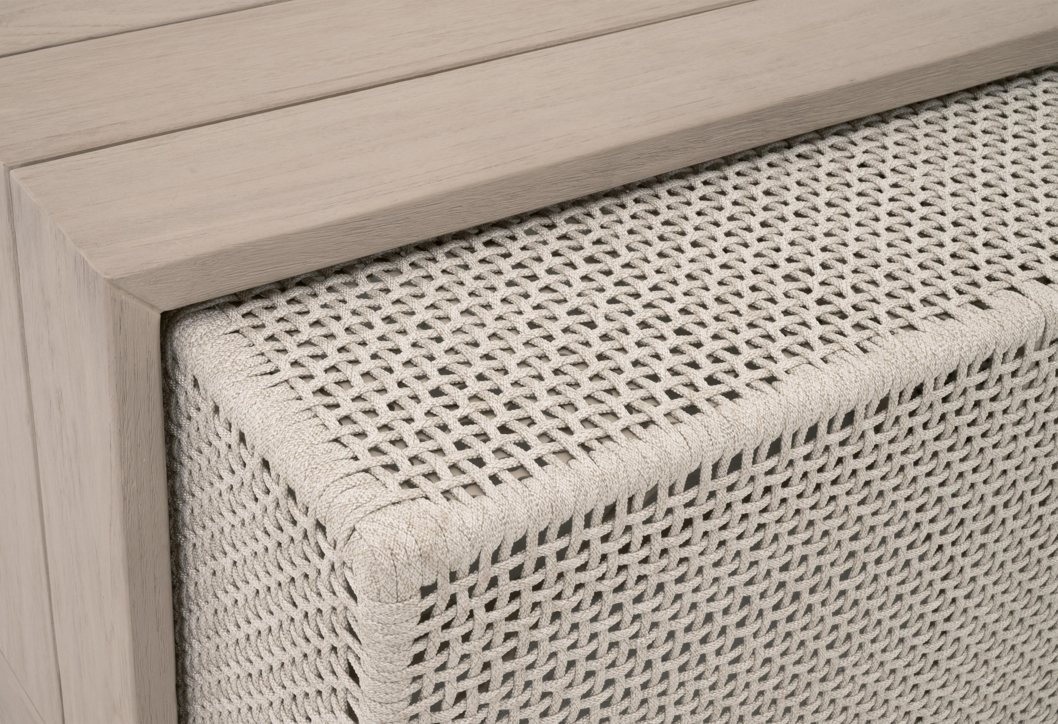 Rhode Outdoor Coffee Table, by Essentials for Living, 50" width x 18.5" height x 31" depth View 13