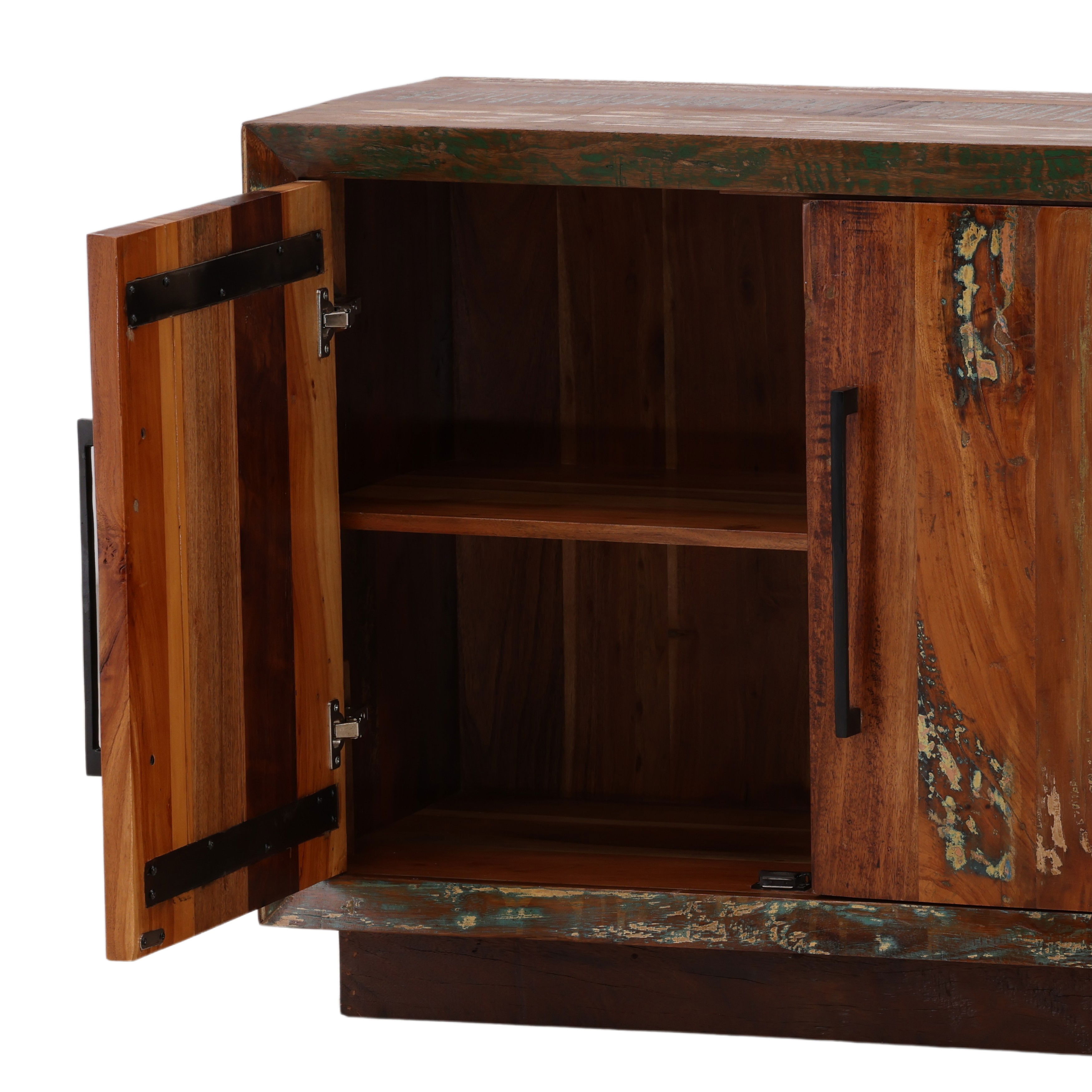 Neem Sideboard Brown, Sideboards & Buffet by Dovetail, 78" width x 32" height x 18" depth View 6