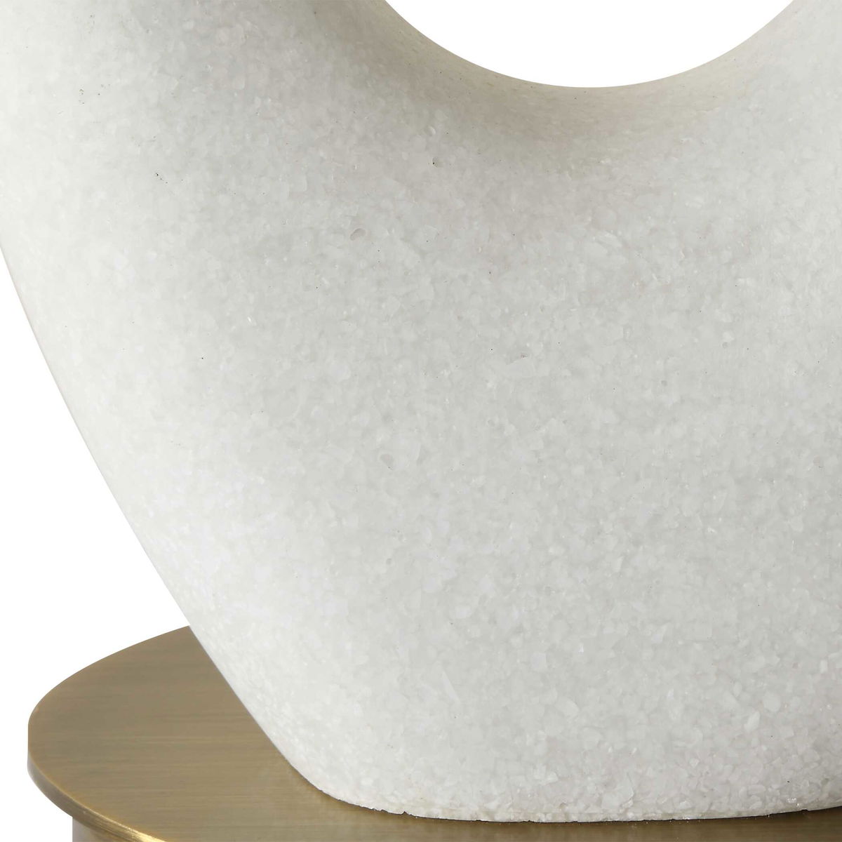 Promenade White Table Lamp, by Uttermost, 18" width x 33.25" height x 12" depth View 8