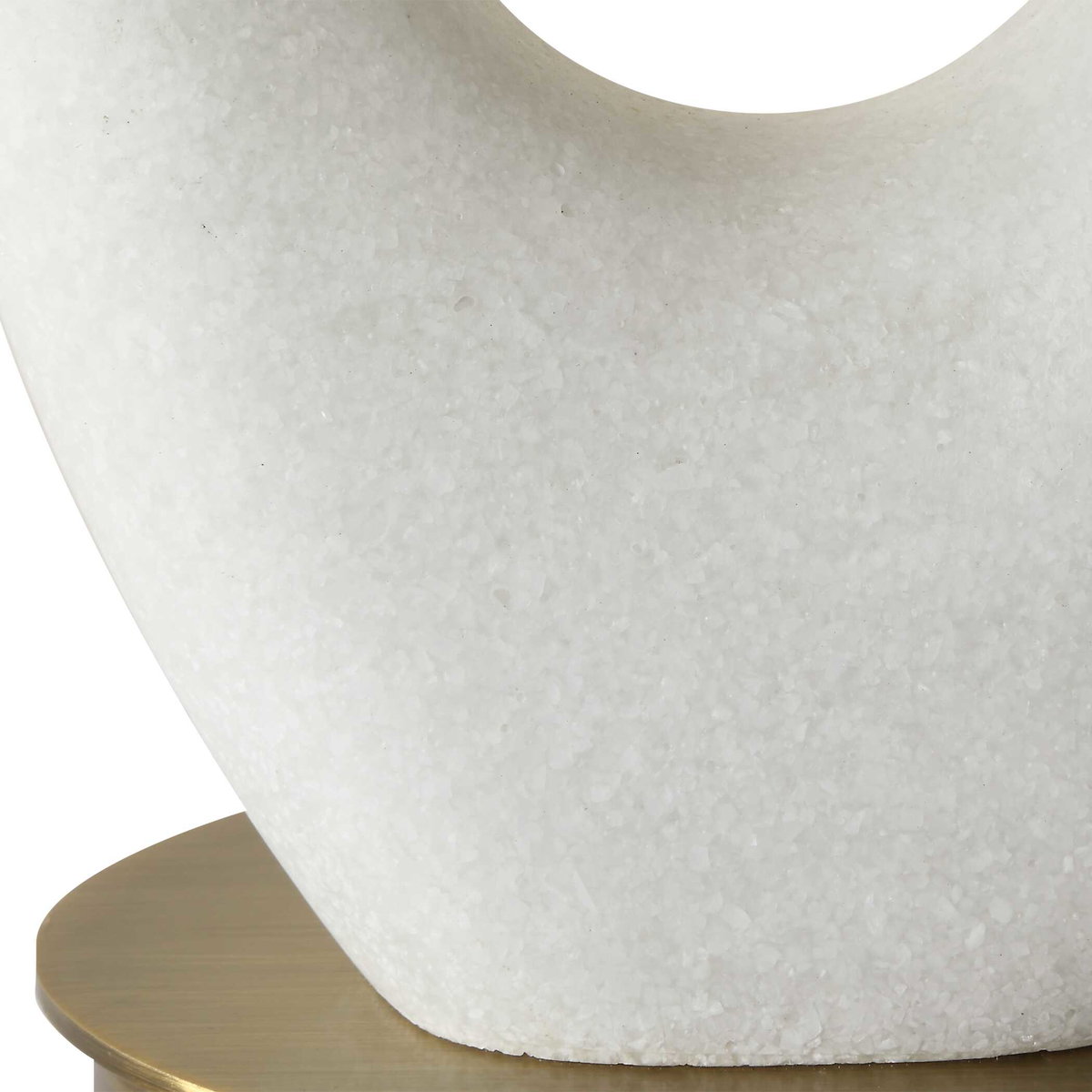 Promenade White Table Lamp, by Uttermost, 18" width x 33.25" height x 12" depth View 8