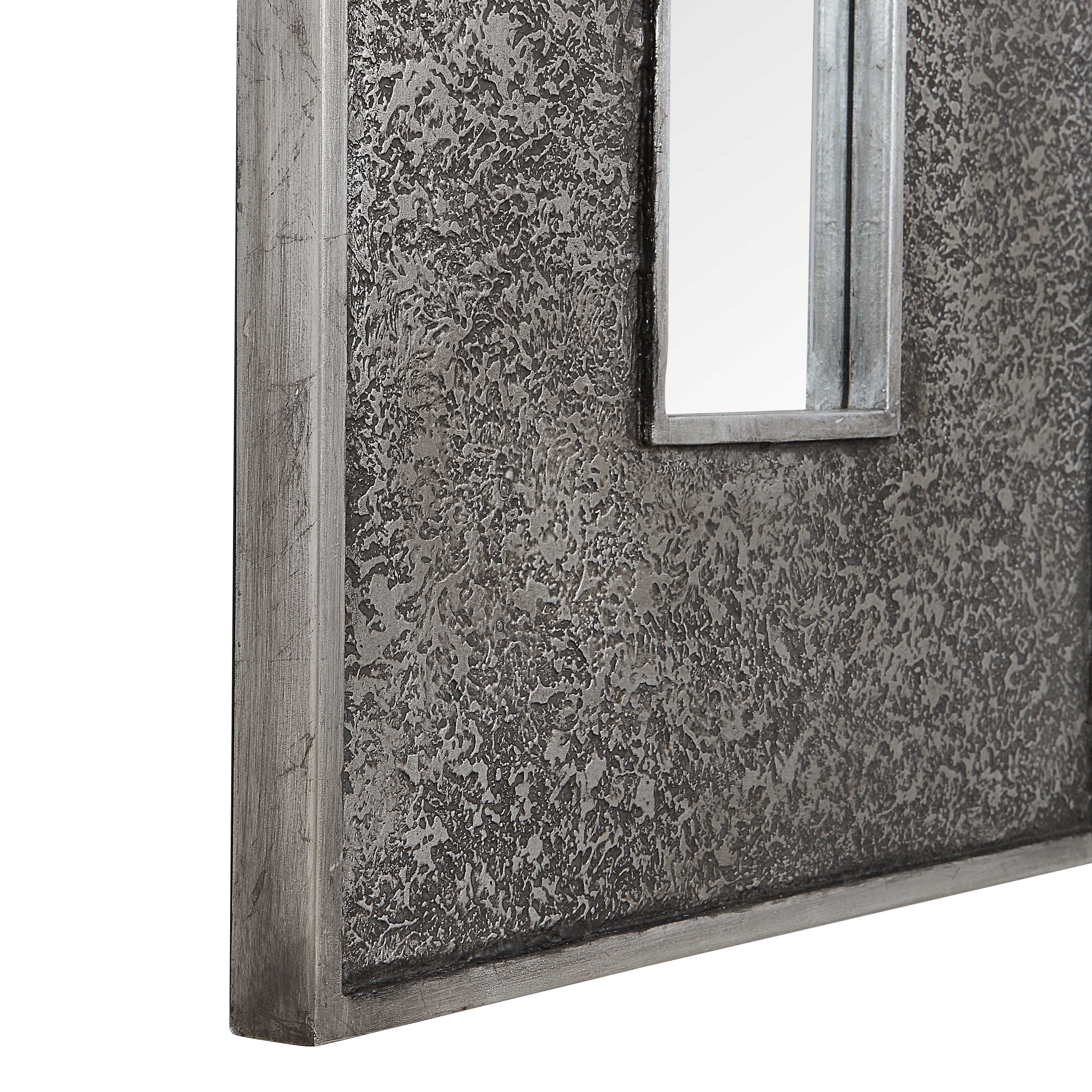 Bannon Tall Metallic Mirror, by Uttermost, 18.88" width x 73" height x 1.25" depth View 7