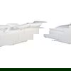 Terra Condo Nook Modular Sectional Cream White, Sectional Sofa by Moe's Home, 76" width x 32" height x 76" depth thumbnail 4