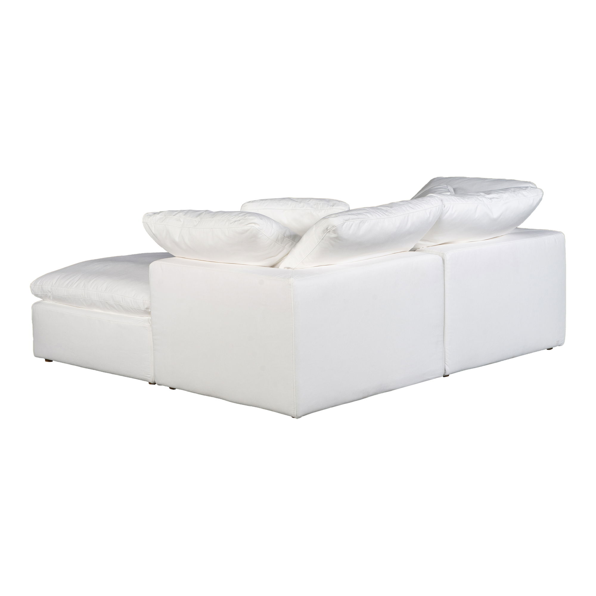 Terra Condo Nook Modular Sectional Cream White large image 