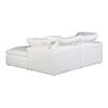 Terra Condo Nook Modular Sectional Cream White thumbnail 3