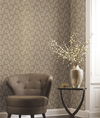 Dynastic Lattice Gold Wallpaper thumbnail 2