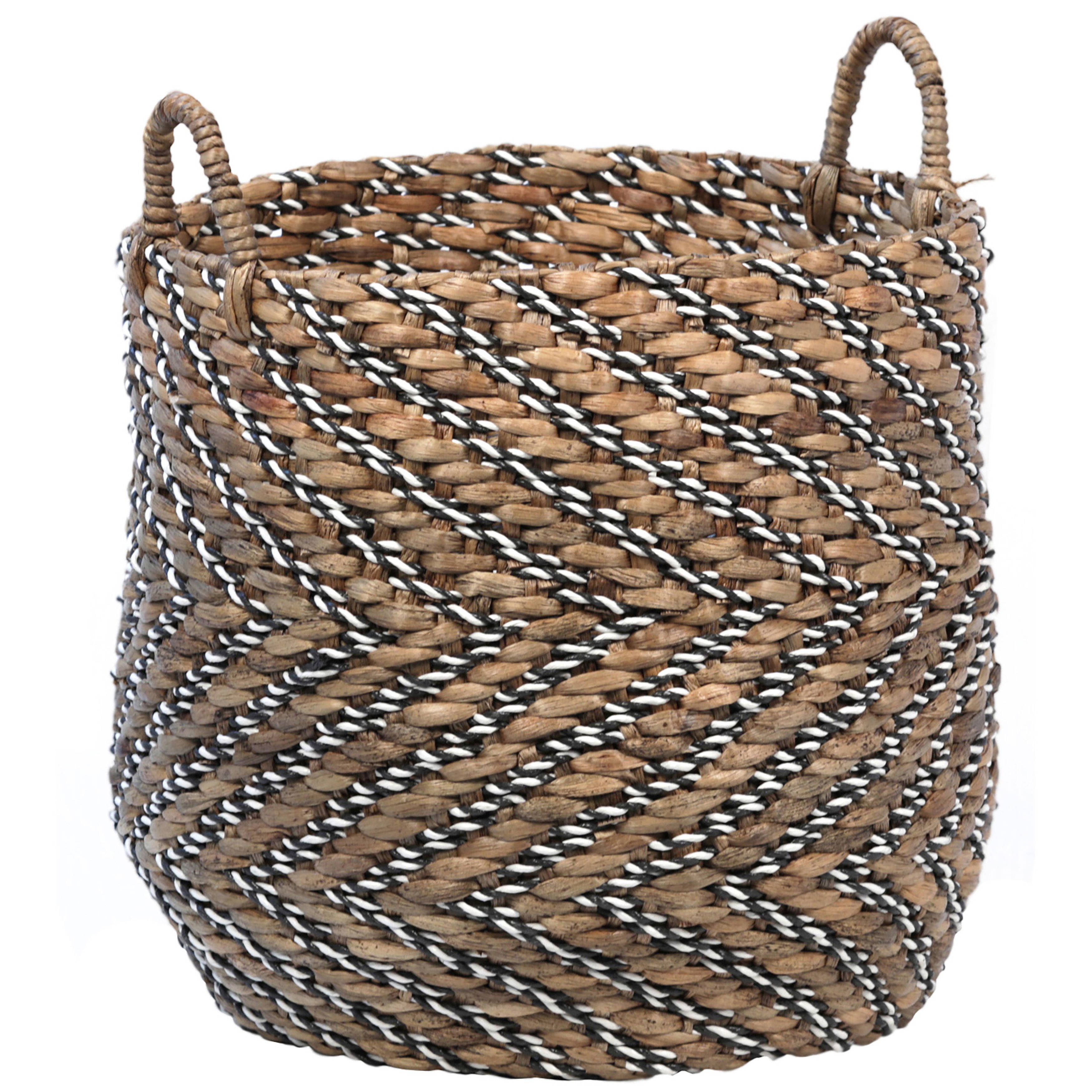 Raeni Basket Large, Bins & Basket by Dovetail, 21.5" width x 23.5" height x 21" depth View 1