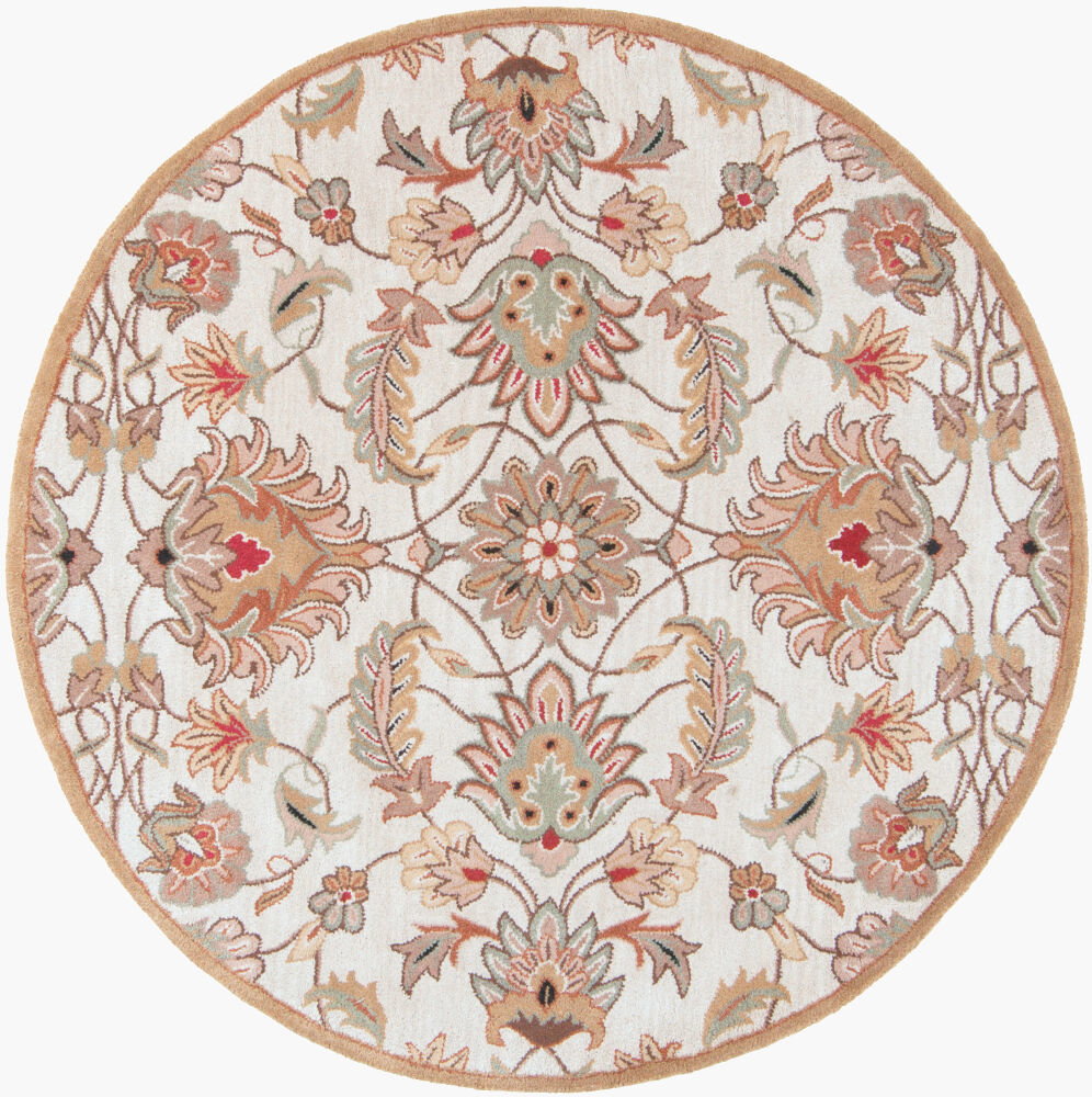 Caesar Handmade Rug, by Surya, 6' length x 6' width
