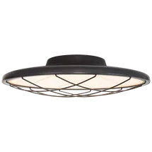 Online Designer Bedroom Dot 16" Caged Flush Mount