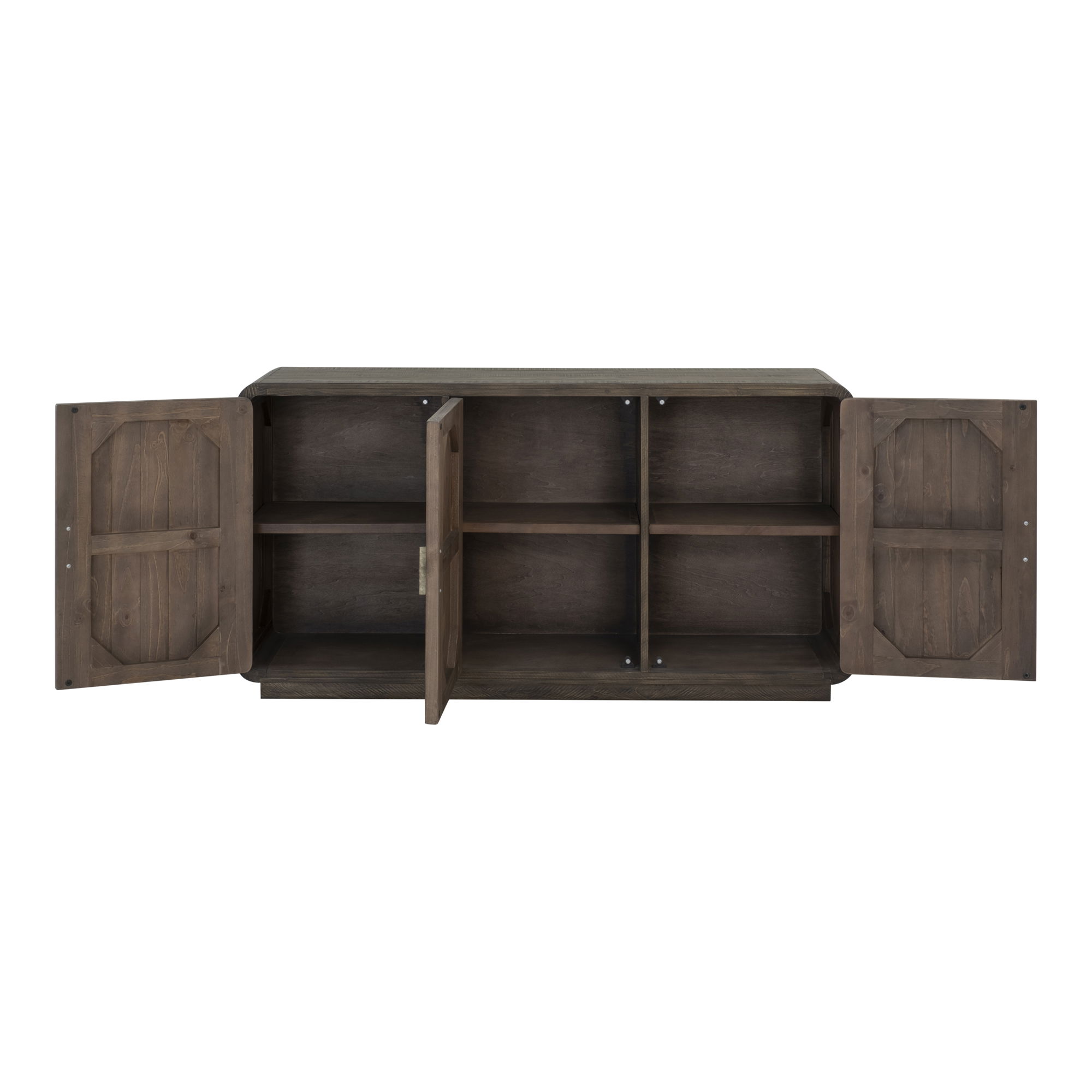 Monterey Sideboard Aged Brown, Cabinets & Sideboard by Moe's Home, 63" width x 33.5" height x 15.75" depth View 5