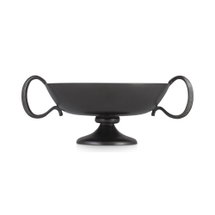 Online Designer Combined Living/Dining Floris Decorative Bowl Black Cast Aluminum