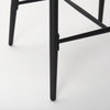 Colin Backless 38.2in Seat Counter Stool | Black Metal, Counter & Bar Stool by Mercana, 21.1" length x 22.6" width x 38.19" height thumbnail 14