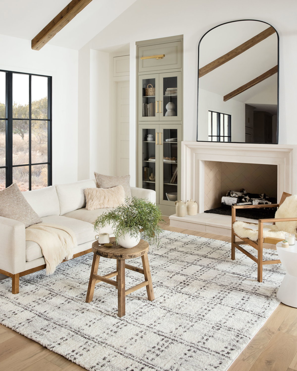 Loloi II Bliss Shag Rug, 3'11" length x 6' width View 2