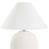 Rocio Ceramic White Table Lamp, by Uttermost, 19" width x 25" height x 19" depth thumbnail 5