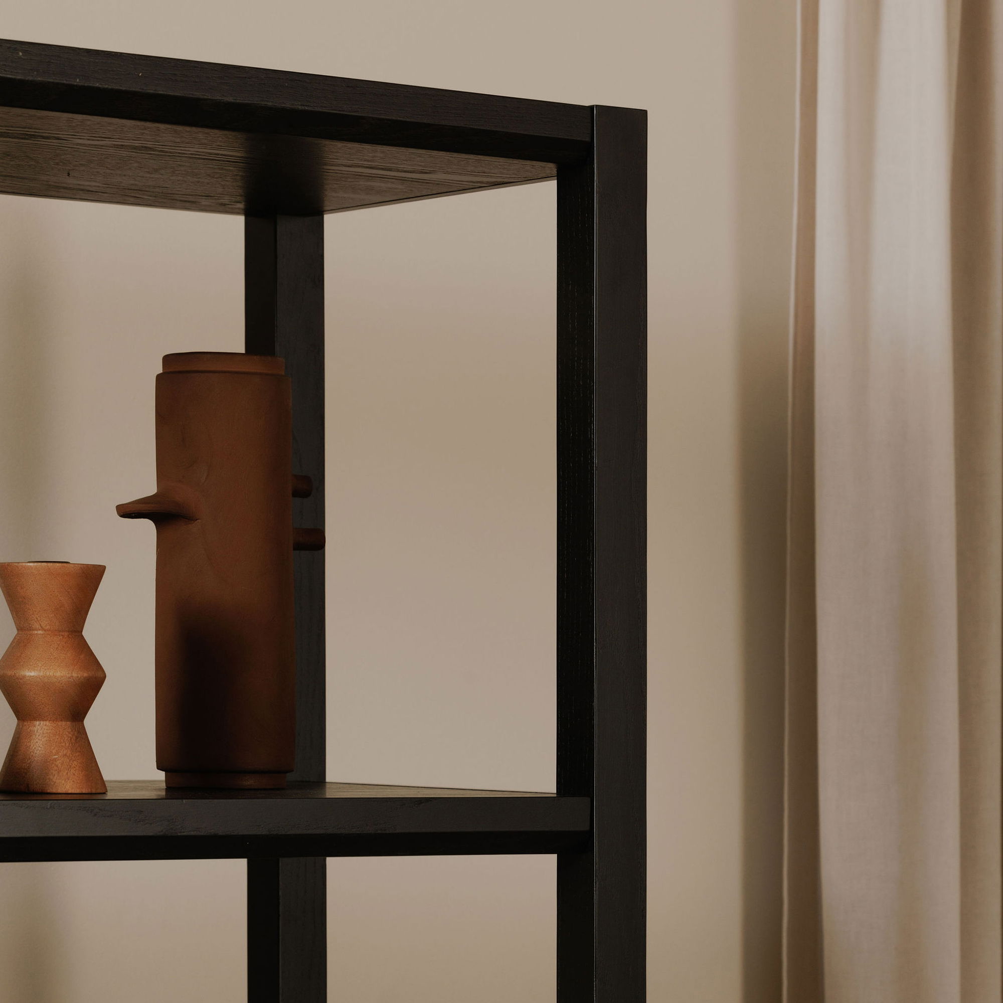 Nolan Bookcase Black large image 