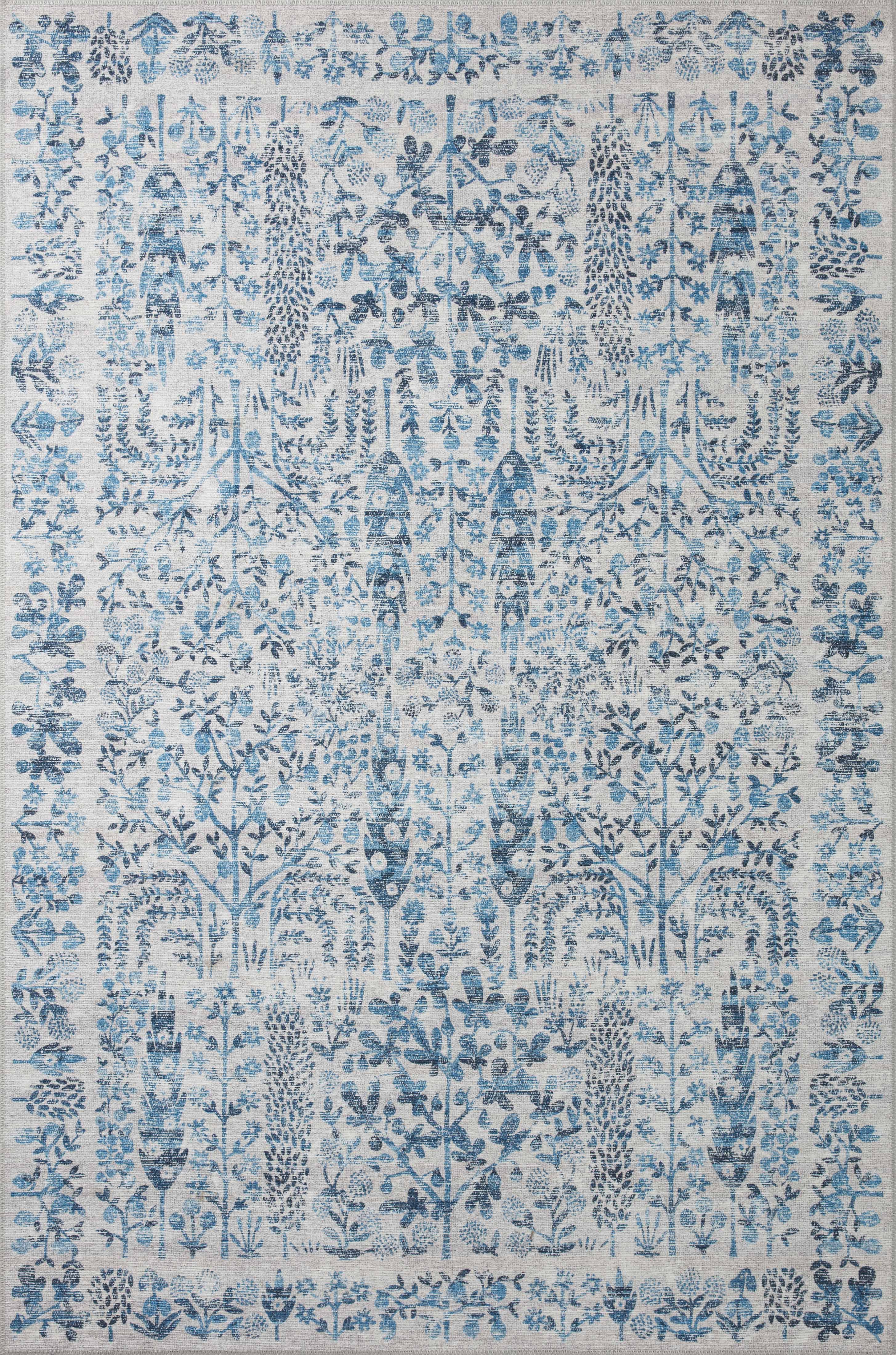 Rifle Paper Co. x Loloi Maison Rug, 7'6" length x 9'6" width View 1