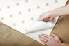 Magnolia Home Dots on Dots Cream & Grey Peel & Stick Wallpaper thumbnail 9