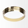 Serkis 15L x 15W Gold Metal Mirrored Base Round Tray thumbnail 4