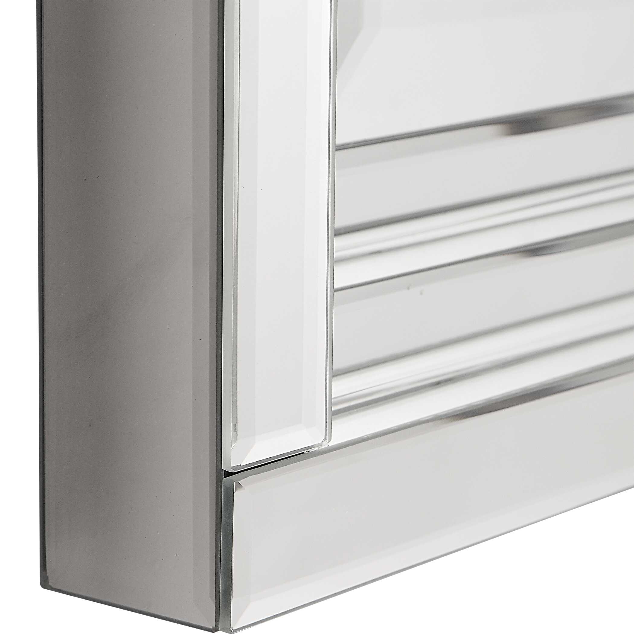 Alanna Frameless Vanity Mirror, by Uttermost, 22" width x 34" height x 2" depth View 5