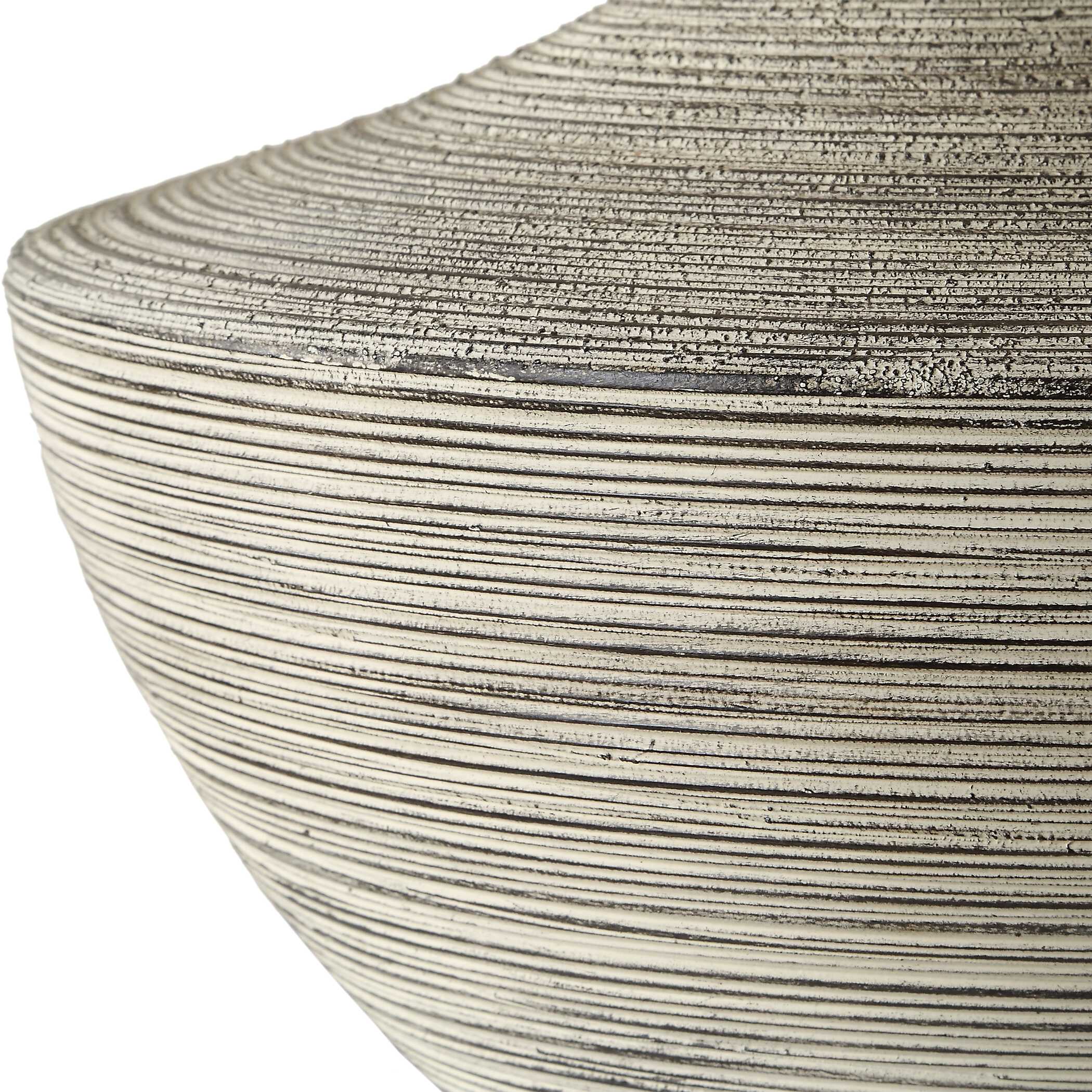 Carafe Ceramic Table Lamp, by Uttermost, 16" width x 20.5" height x 16" depth View 8