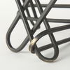 Henderson  Black Metal Paperclip Decorative Object, by Mercana, 12.2" length x 9.06" width x 9.06" height thumbnail 11