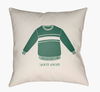 Sweater Weather Accent Pillow, Decorative Pillow by Surya, 18" length x 18" width thumbnail