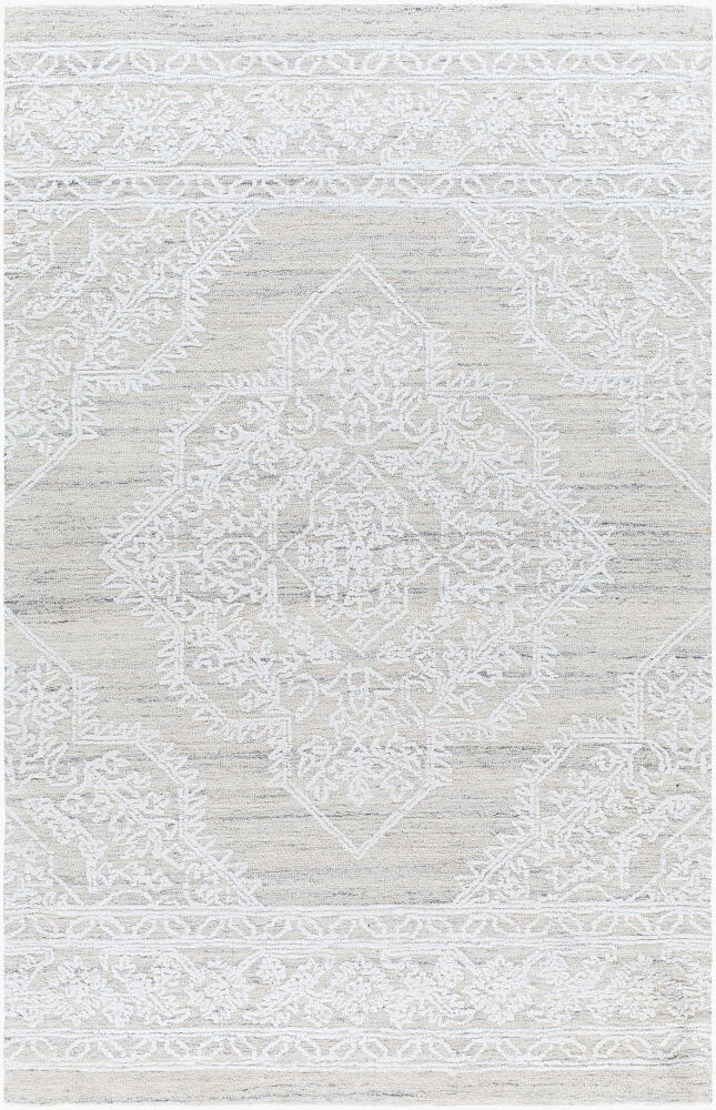 Piazza Handmade Rug, by Surya, 1'6" length x 1'6" width