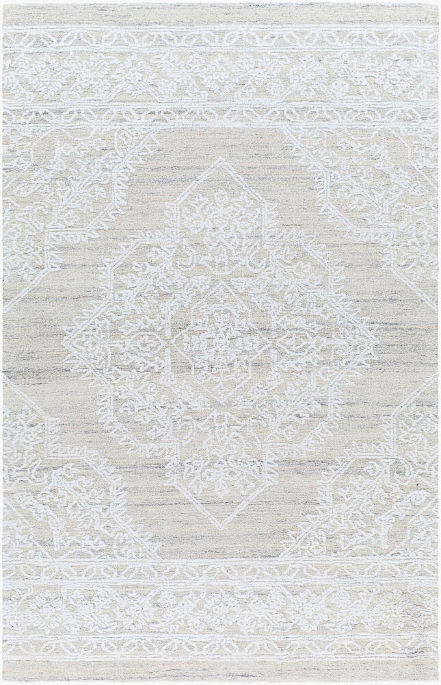Piazza Handmade Rug, by Surya, 9' length x 6' width