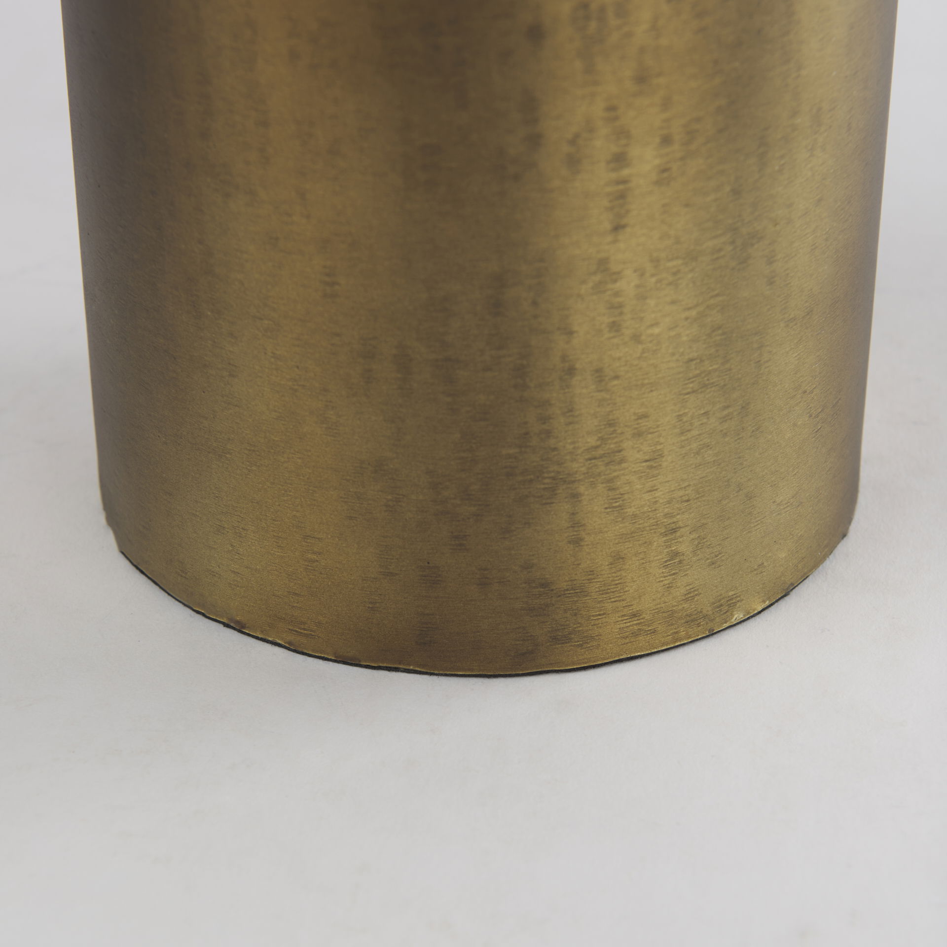 Aubrey Small 14.0H Gold Iron Flower Jug Vase, Decorative Jar by Mercana, 5.5" length x 5.5" width x 14" height View 12