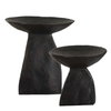 Shadow Pedestal Bowls Set/2, Decorative Tray by Uttermost, 10.5" width x 11" height x 10.5" depth thumbnail 4