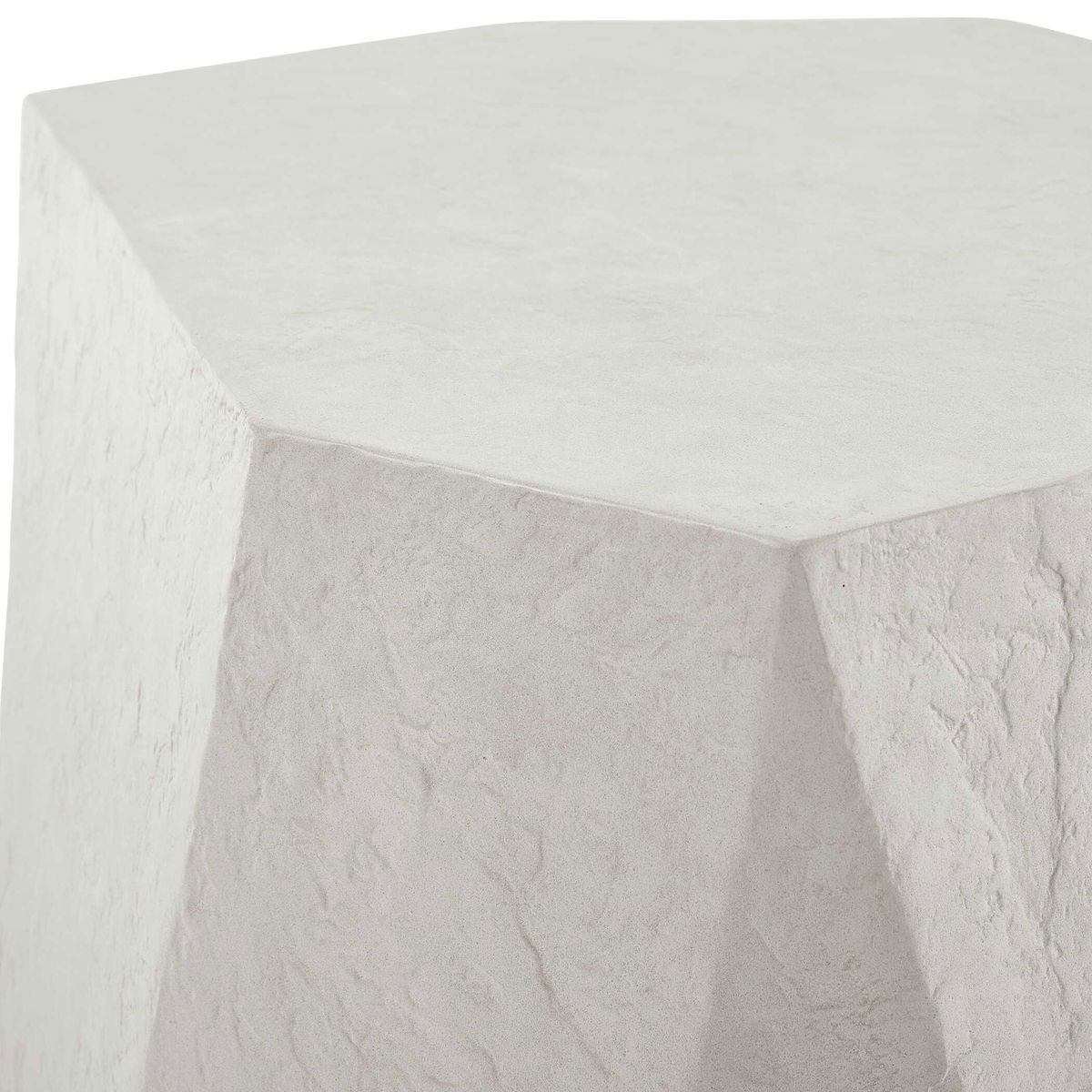 Parra Limestone Outdoor Side Table, Outdoor Table by Uttermost, 2' width x 1'6" height x 2' depth View 6