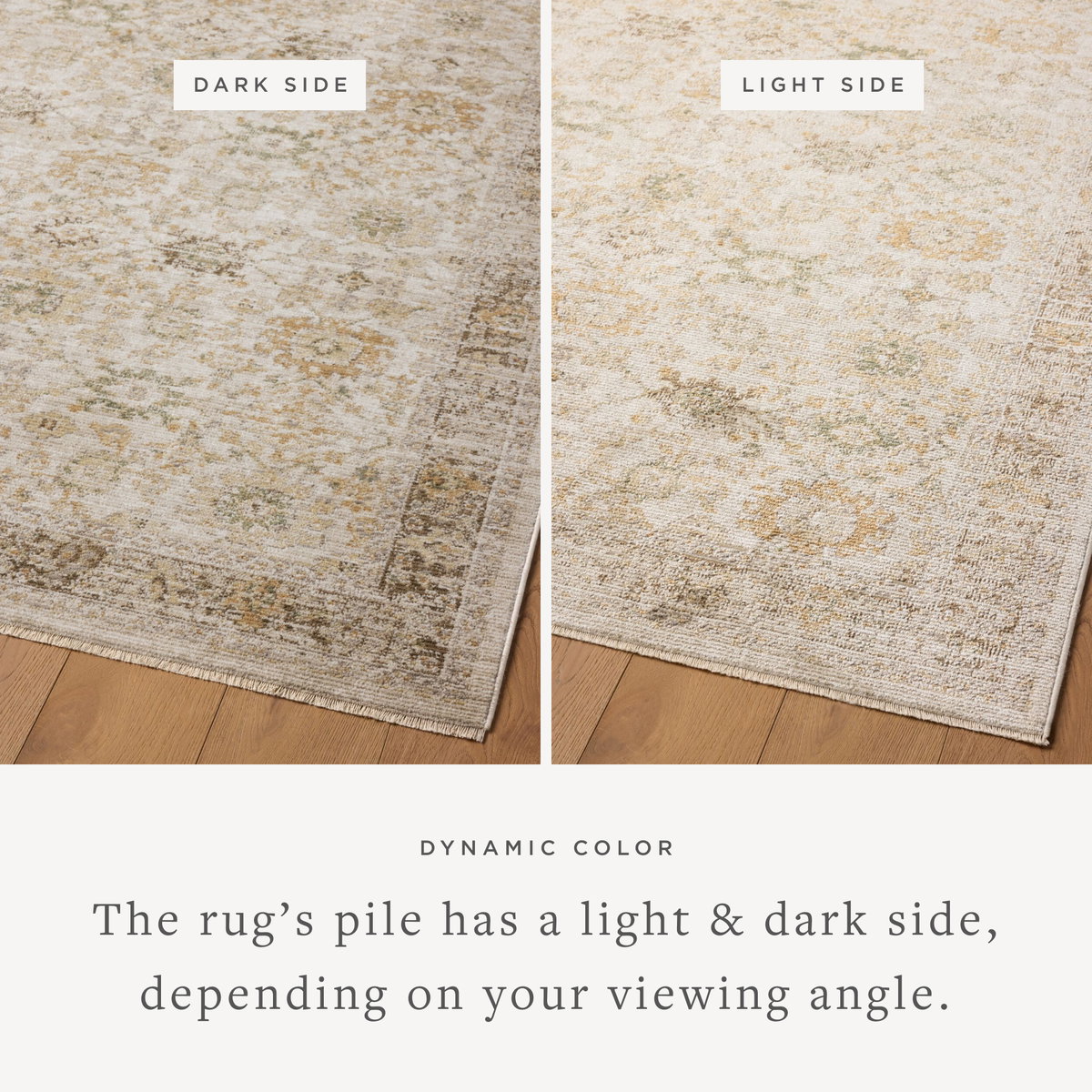 Magnolia Home by Joanna Gaines x Loloi Pace Rug, 2'3" length x 3'10" width View 4