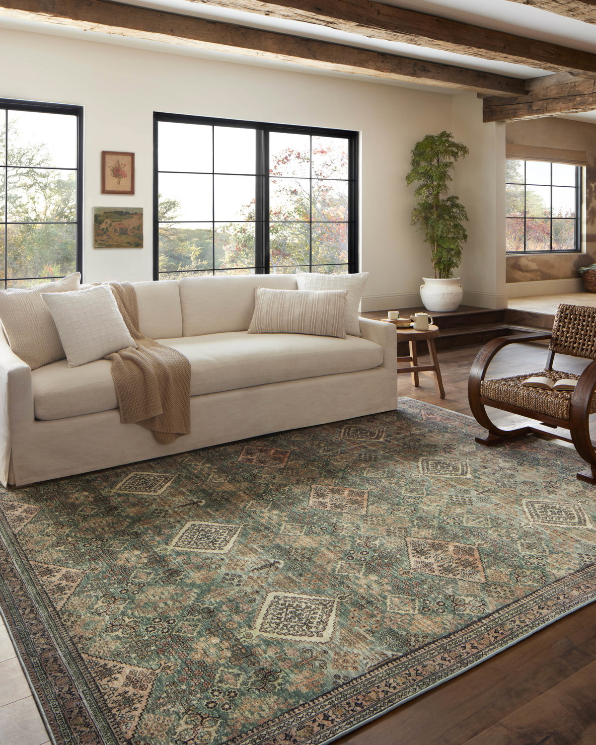Magnolia Home by Joanna Gaines x Loloi Sinclair Rug, 2'3" length x 7'6" width View 3