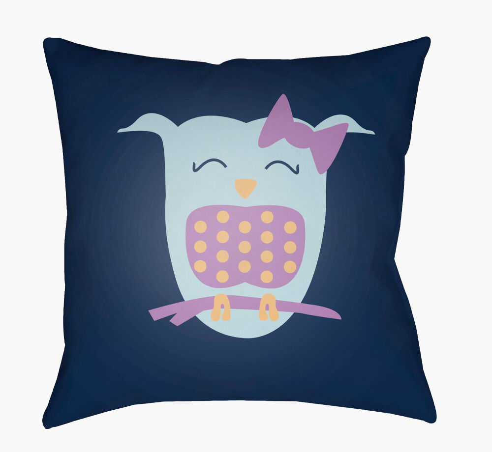 Littles Accent Pillow, Decorative Pillow by Surya, 18" length x 18" width