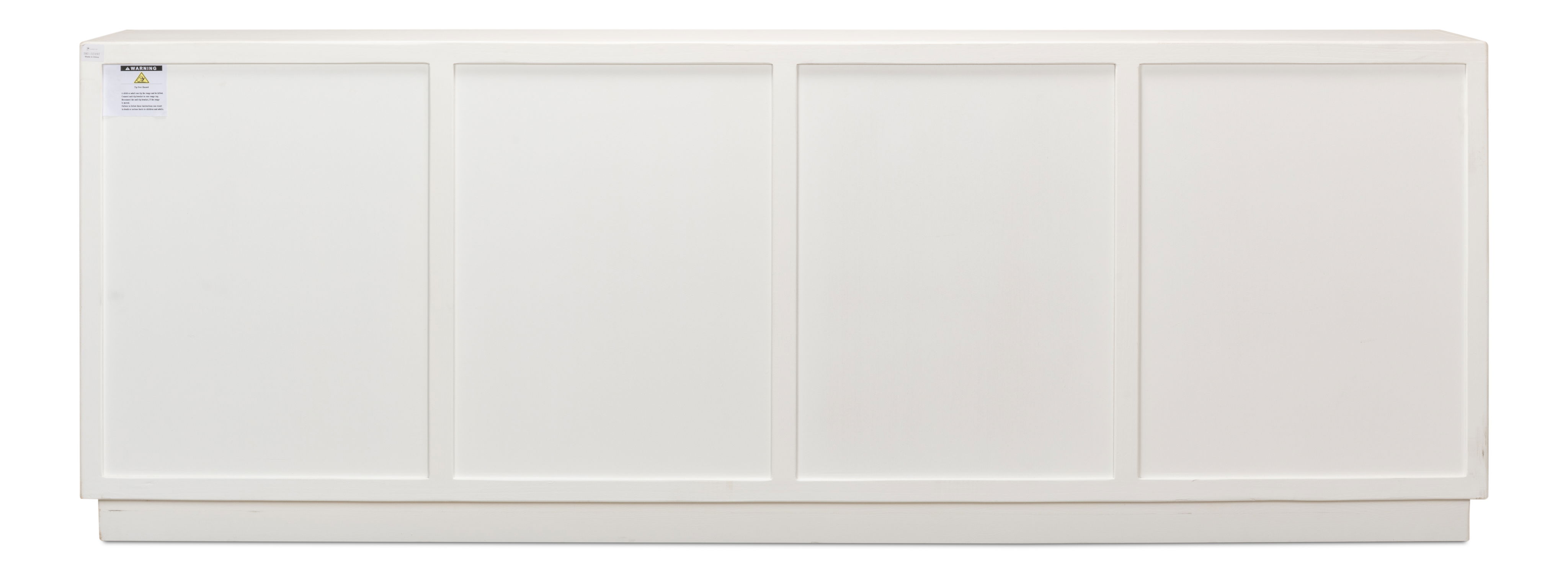 Stefano Narrow Sideboard, Cabinets & Sideboard by Sarreid, 94" length x 12" width x 34" height View 3